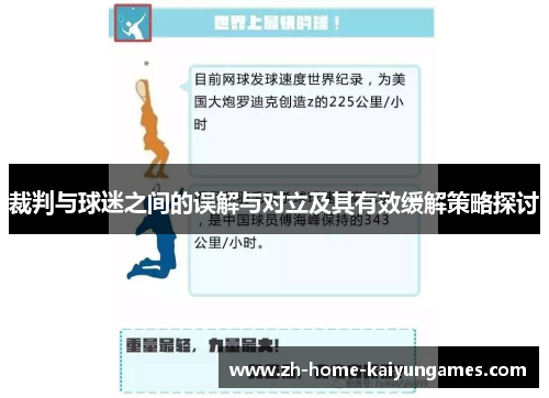 裁判与球迷之间的误解与对立及其有效缓解策略探讨